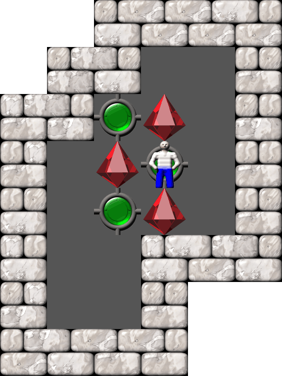 Sokoban Funny Template Levels level 83